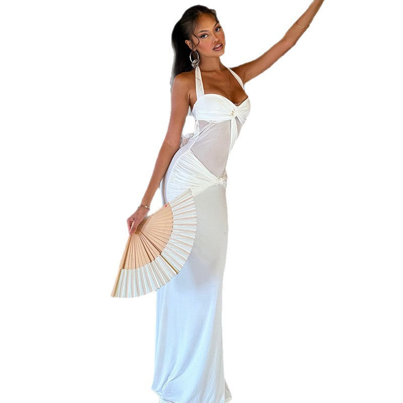 Womens Halter Neck Bodycon Dress